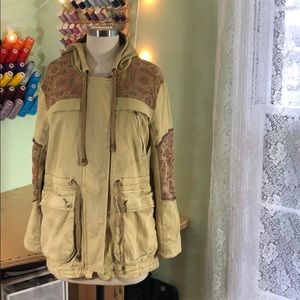 Free People canvas Jacket/ coat